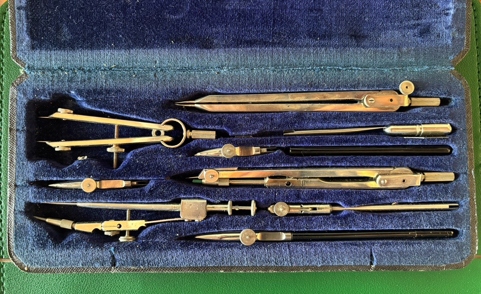 Antique Technical Drawing Set, A.W. Schauss Germany engineering and architecture Antique Technical Drawing Set, A.W. Schauss Germany engineering and architecture