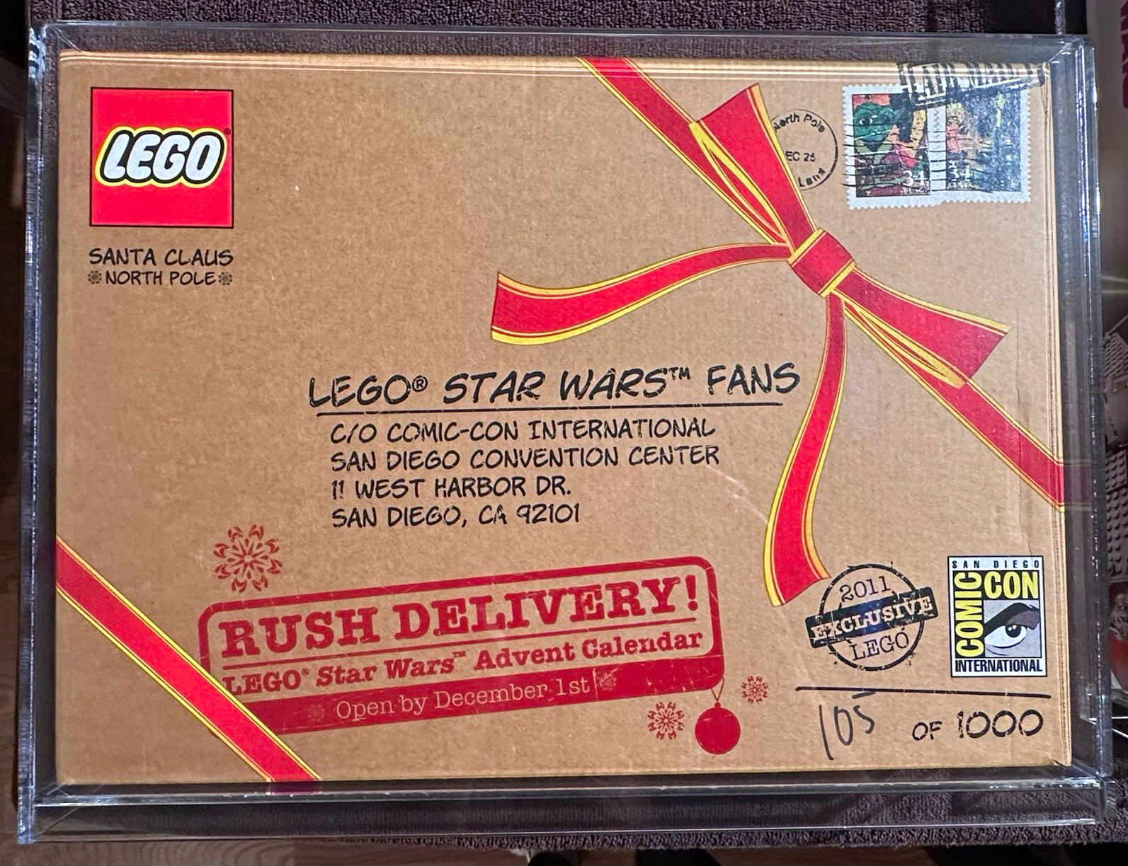 LEGO Star Wars Advent Calendar 2011 SDCC Comic-Con Exclusive Limited Edition