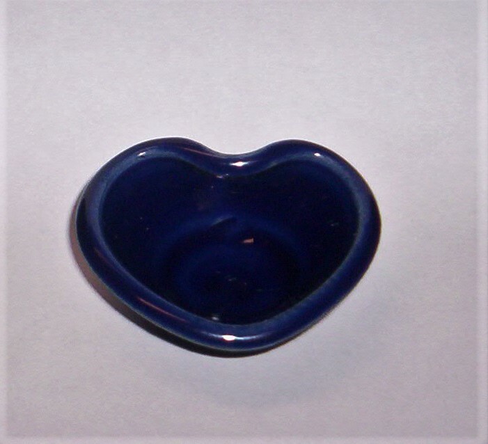 Van Briggle Heart Trinket Dish DLH V6