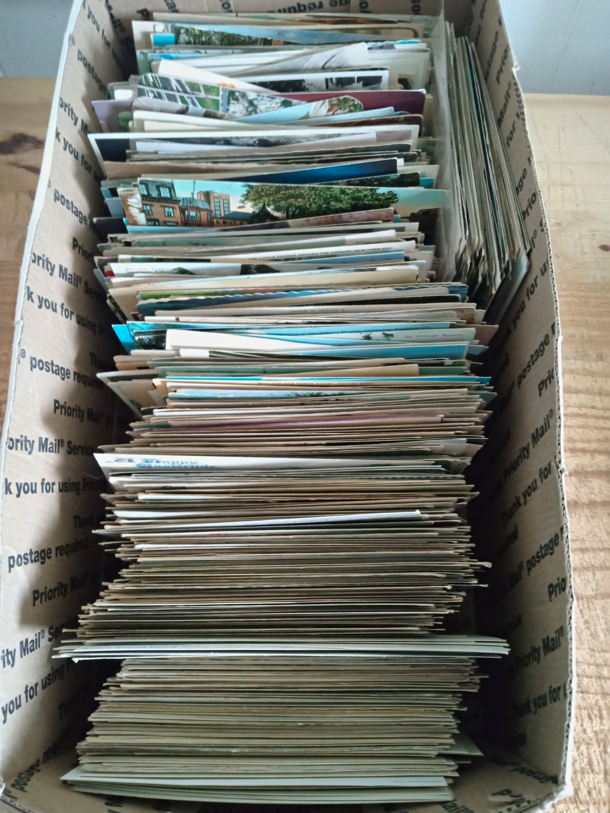 LOT OF OVER 1000 BETTER POSTCARDS.US MOSTLY,LOT OF PRE LINEN & RPPC.CHECK PHOTOS