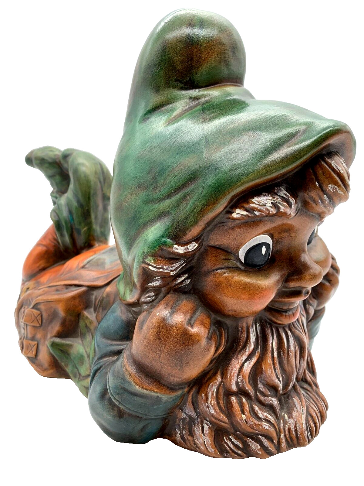 Vintage MCM Alberta's Molds Large Garden Gnome 1974 Ceramic Mold