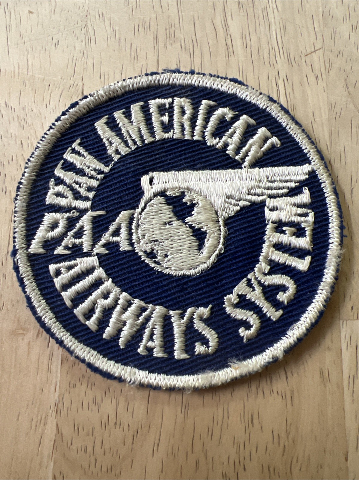 RARE Vintage 1930s Pan American Airways System Uniform Patch PAA  Gauze Back