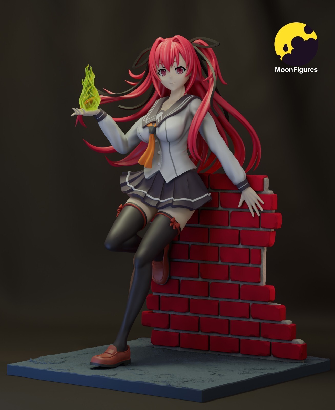 1:8 Mio Naruse Testament of Sister New Devil Fan Art UNPAINTED Resin Garage Kit