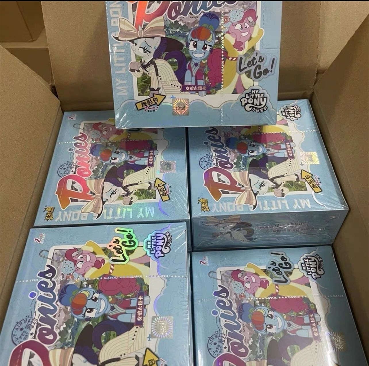 【New】Kayou My Little Pony Official Booster Box CCG Trading Cards 1 Box 30 pack