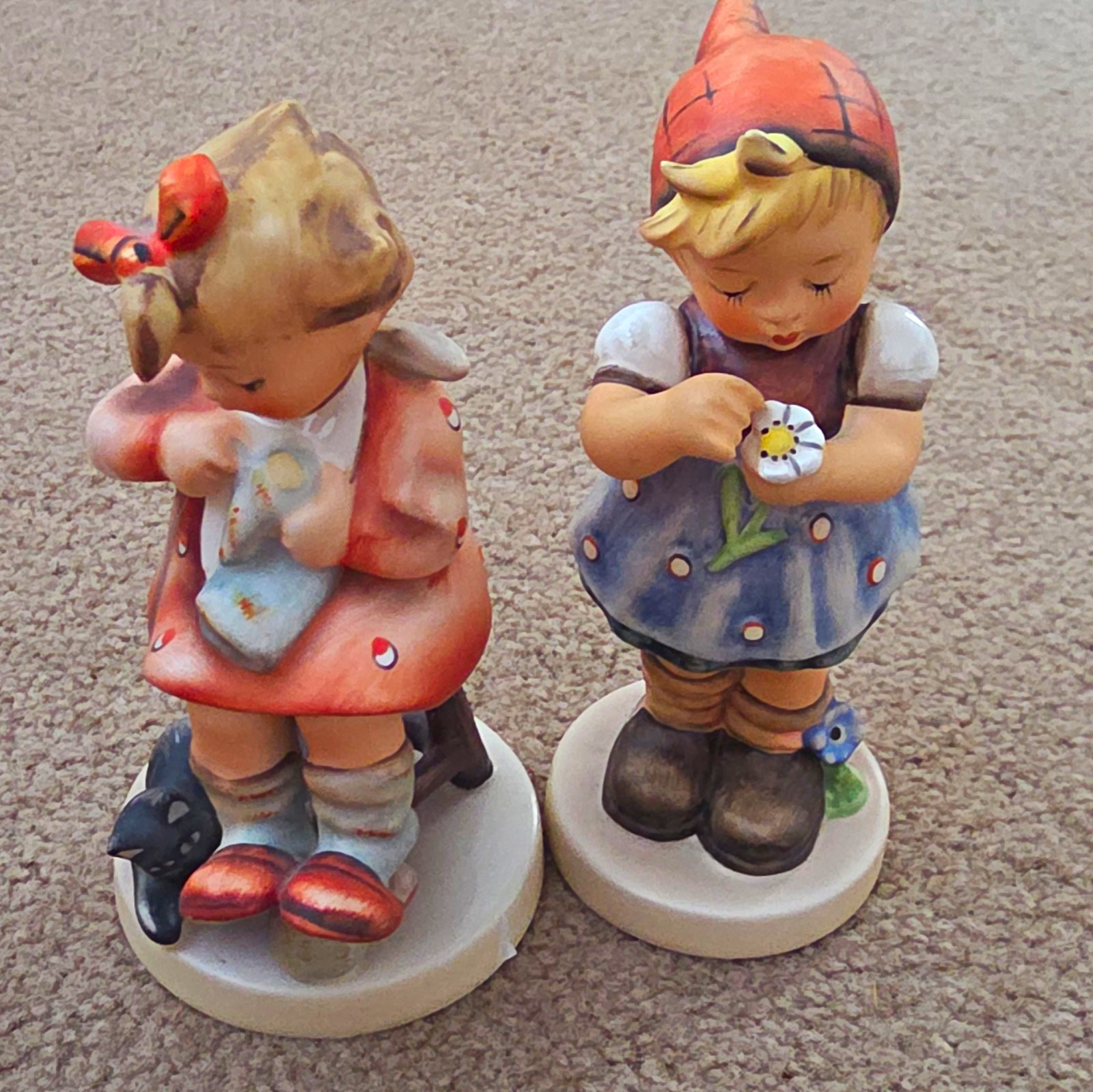 Goebel Hummel Lot Mothers Helper & Daisies don't tell
