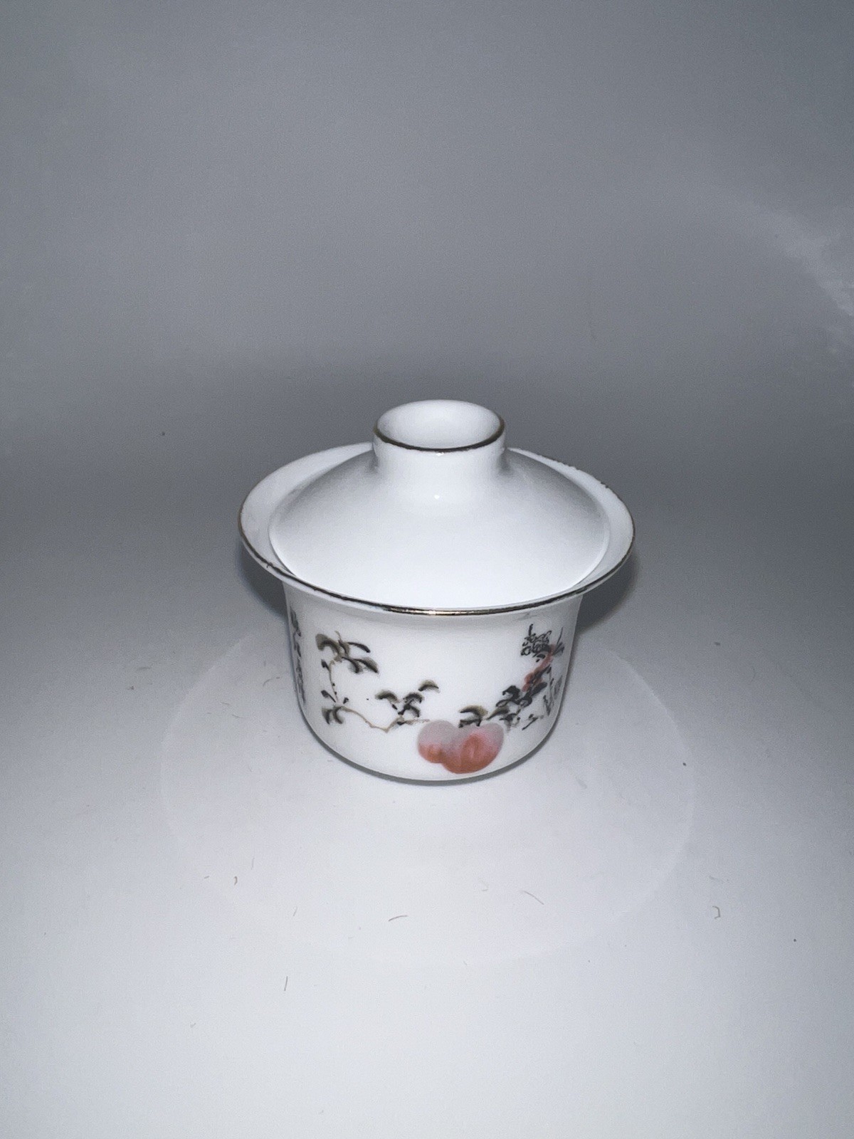 Chinese gaiwan, a traditional lidded bowl used for infusing and drinking tea