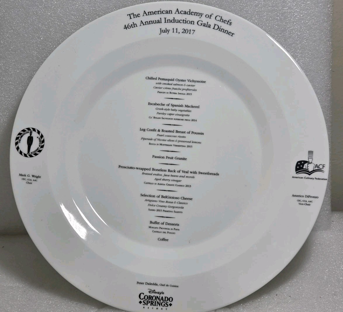American Academy Of Chefs 46th Annual Induction Gala 12.5\