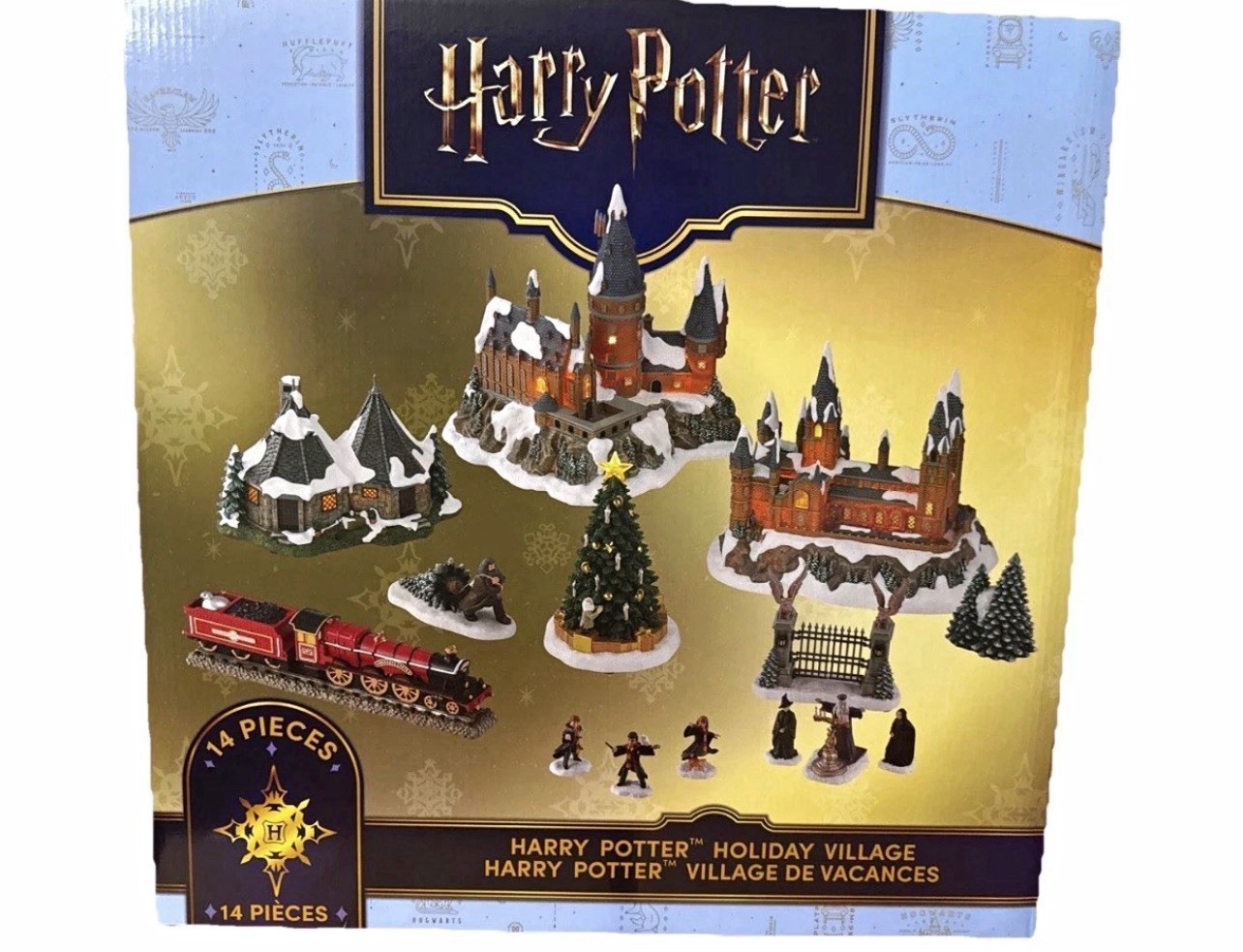 Harry Potter LED Lighted Christmas Village Set, 14 Ct Michael's BRAND NEW IN BOX