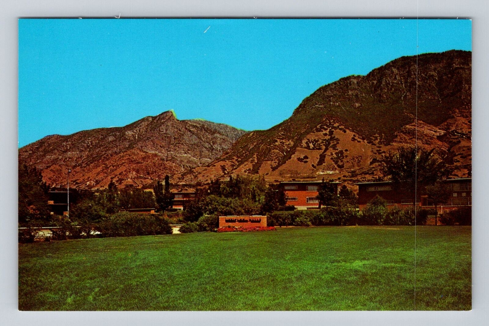 Provo UT-Utah, Heritage Halls, Antique, Vintage Souvenir Postcard