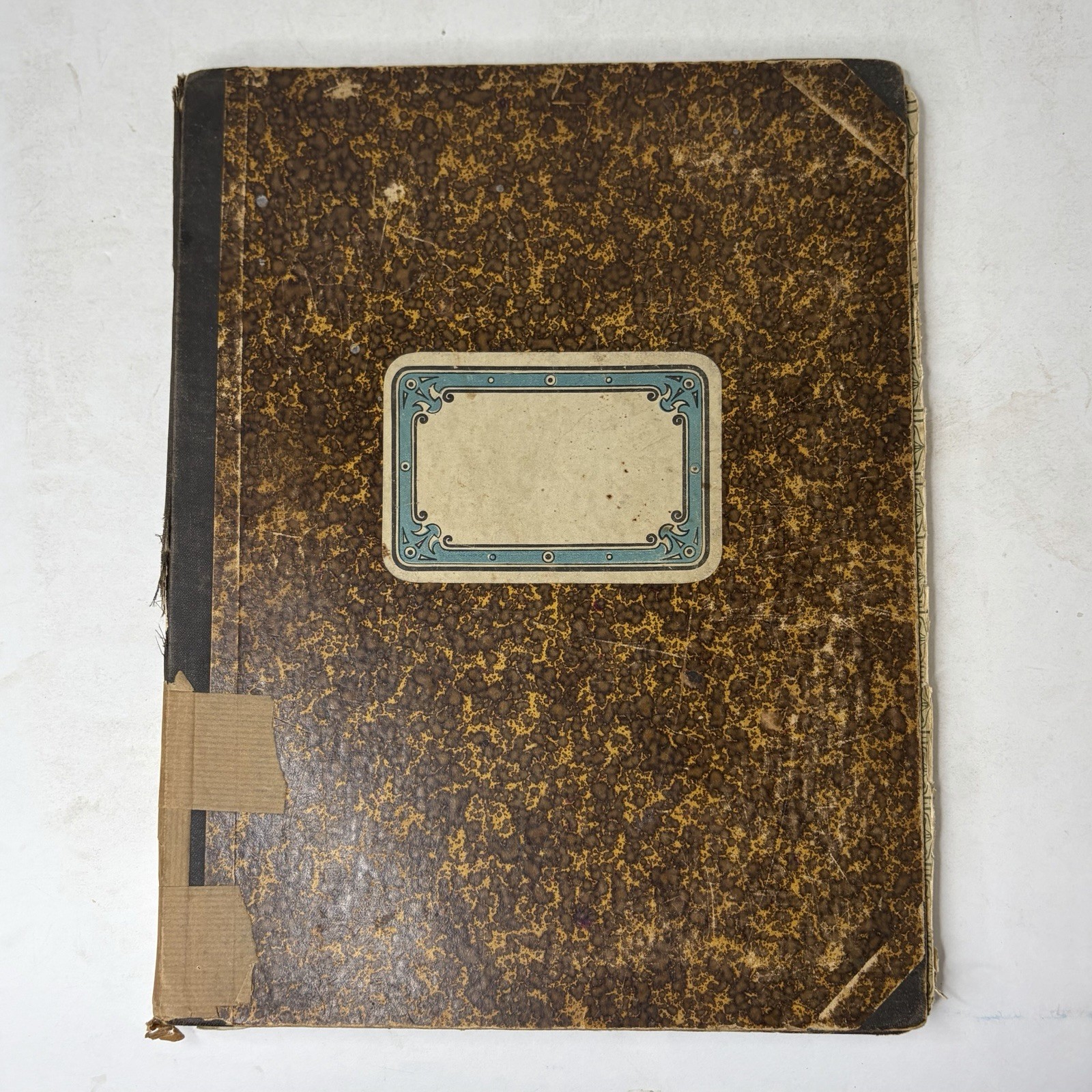 Antique Zither Album 19th Century Musical Sheet Music Zither Vienna Manuscript