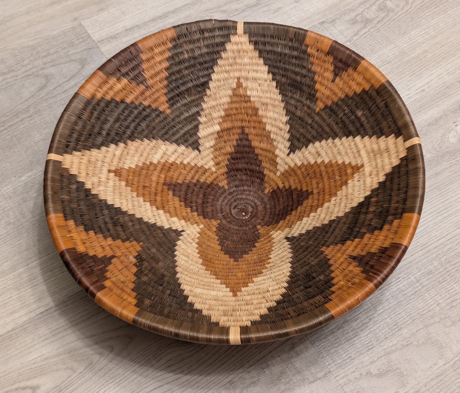 Beautiful Handmade Botswana Basket 