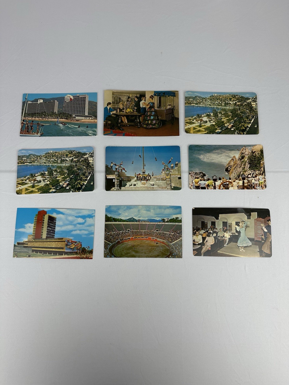 Lot Of 9 Vintage Postcards From Mexico Unposted