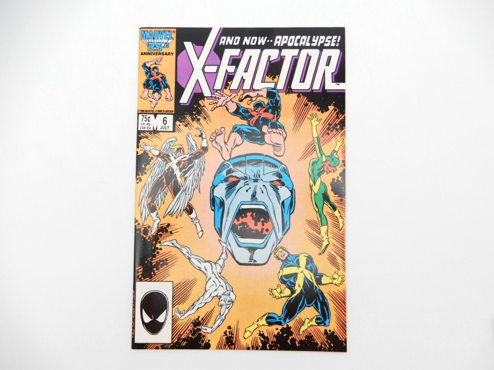 X-Factor #6 8.0 1st Full Appearance Apocalypse (Marvel, Jul 1986)