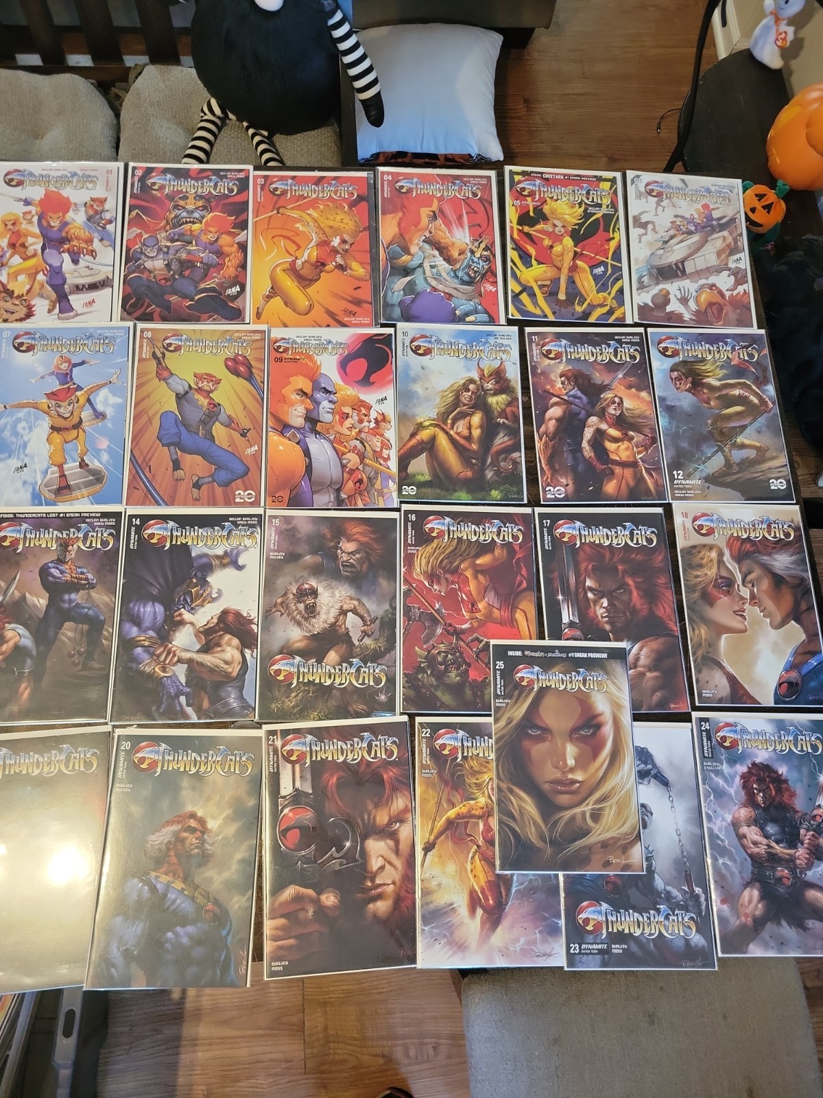 Thundercats#1- 25 (Dynamite Entertainment) 2024 9.6 CompleteSeries Many Variants