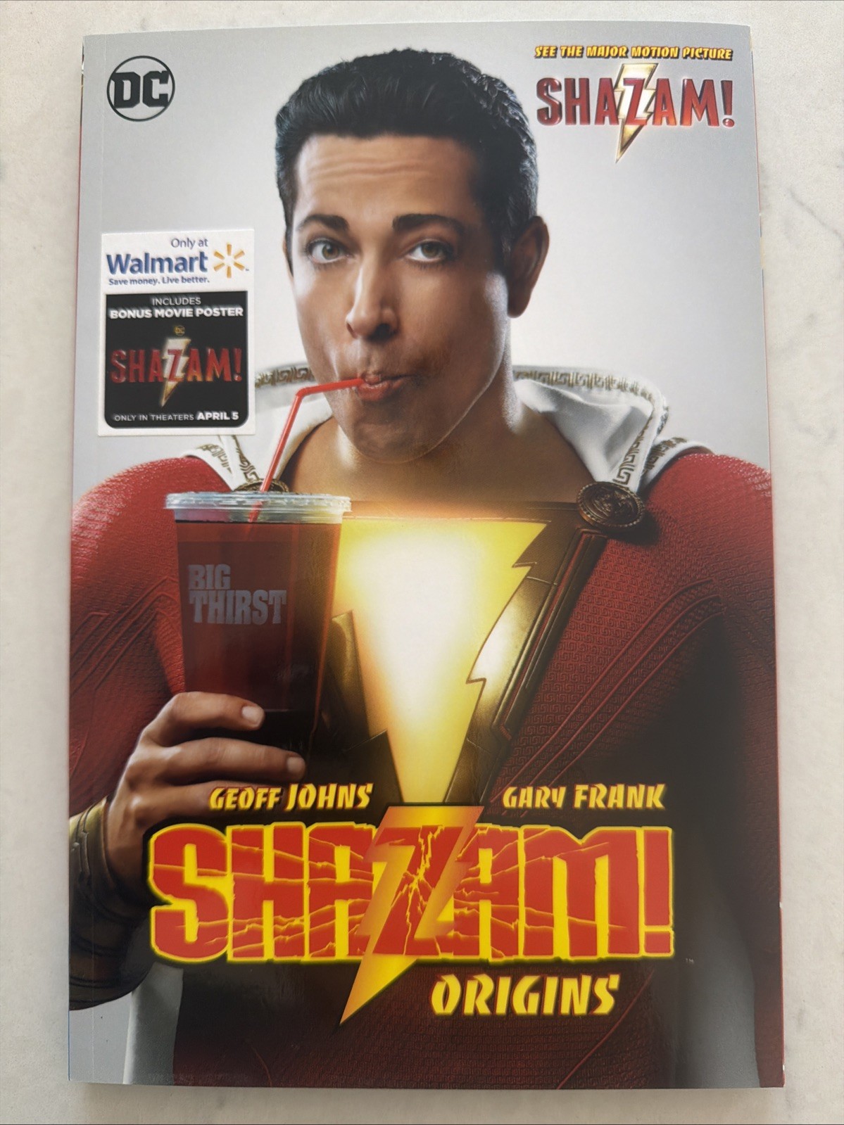 DC: SHAZAM ORIGINS: WAL-MART EXCLUSIVE TP: JOHNS / FRANK: BRAND NEW CONDITION