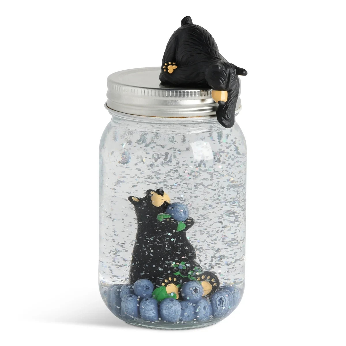Big Sky Carvers Bearfoots Beary Heaven Water Globe