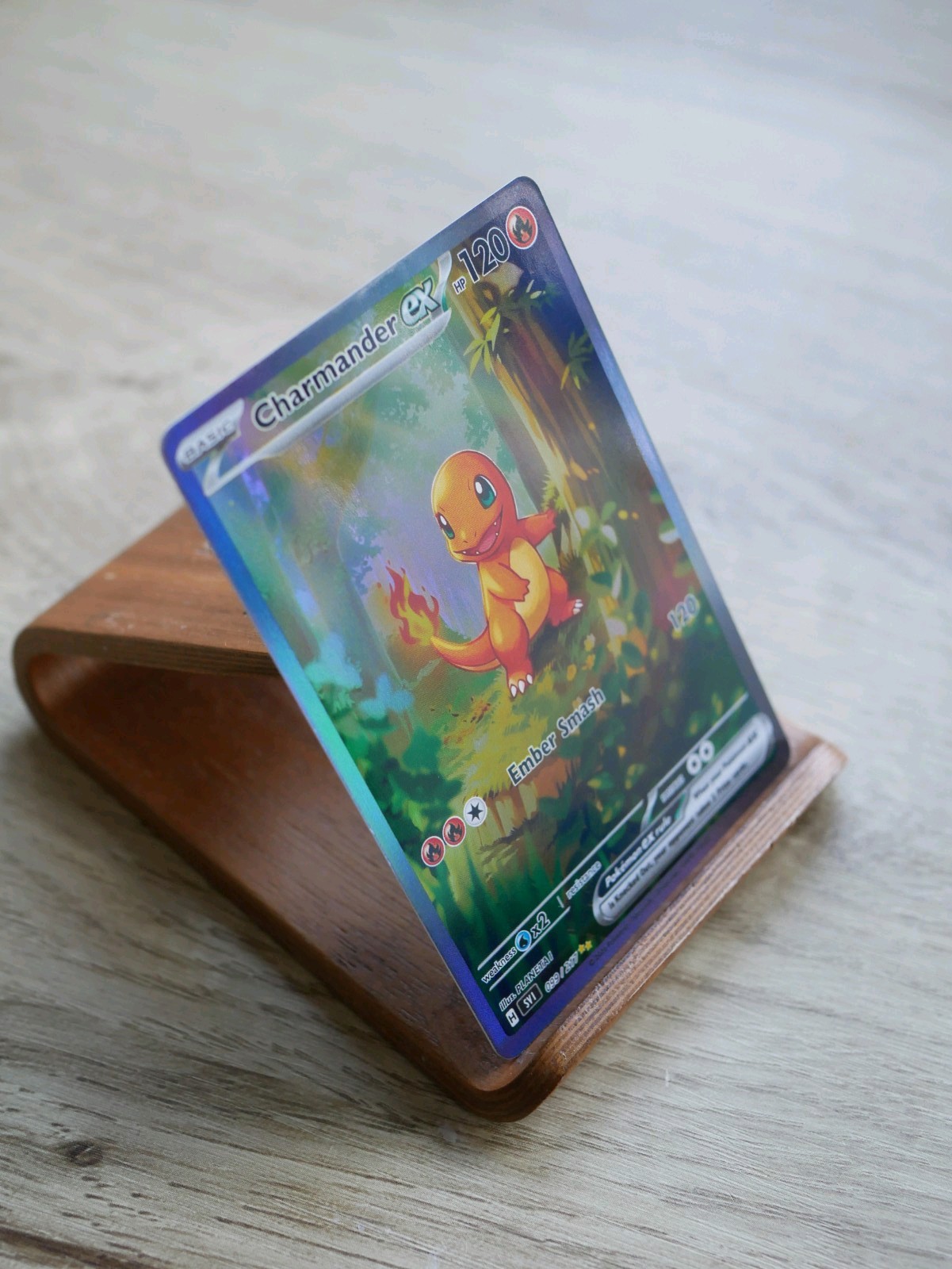 Charmander Pokémon DISPLAY ART CARD
