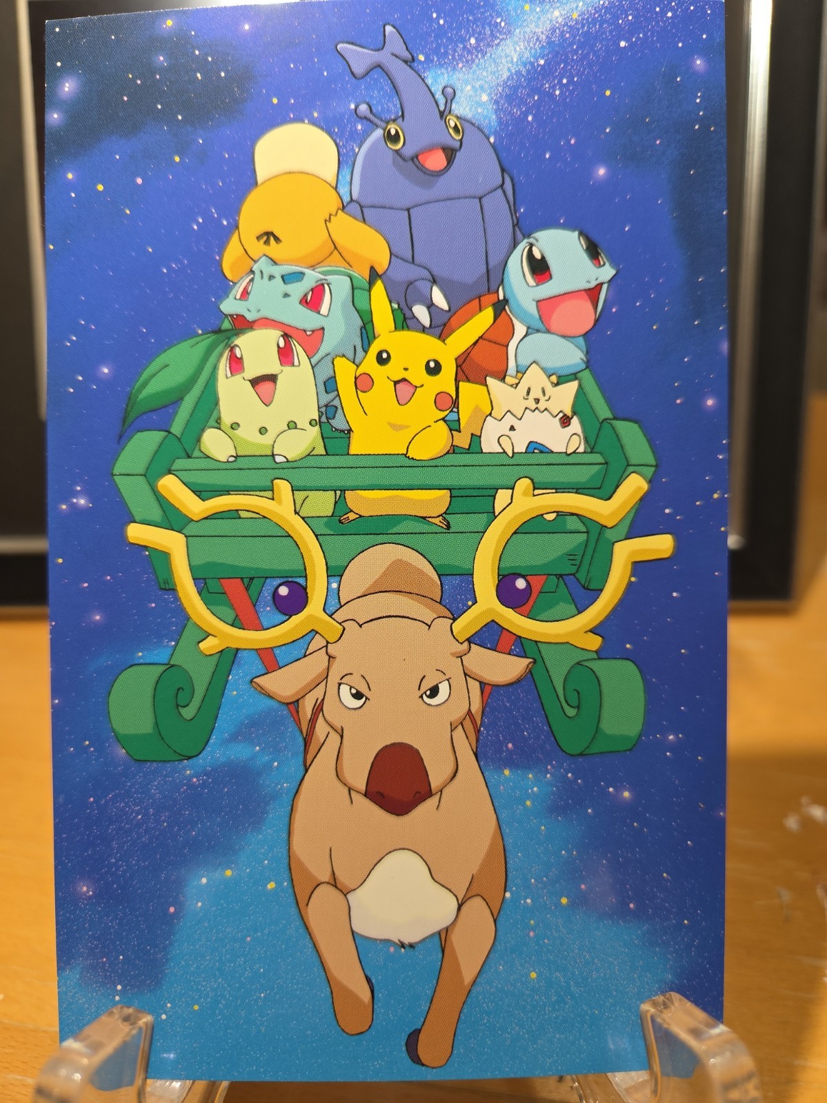 Pokemon 2000 Vintage Winter Postcard (5pk)
