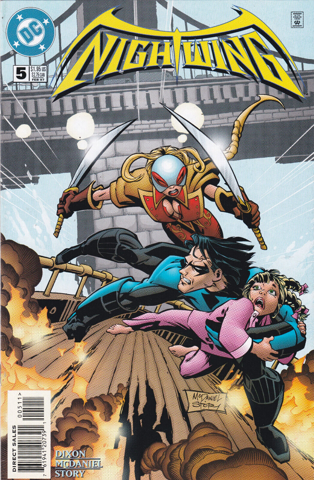 Nightwing  #5 Vol. 2 (1996-2009) DC Comics,High Grade, We Combine Shipping