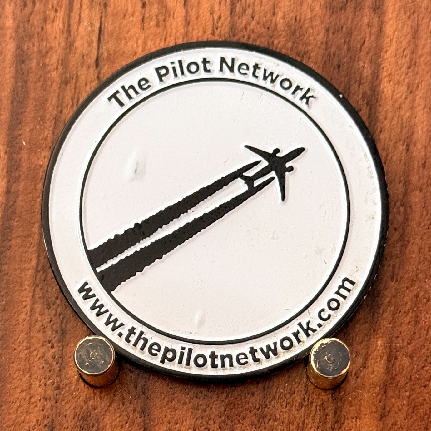 The Pilot Network Aviation Challenge Coin  W#26