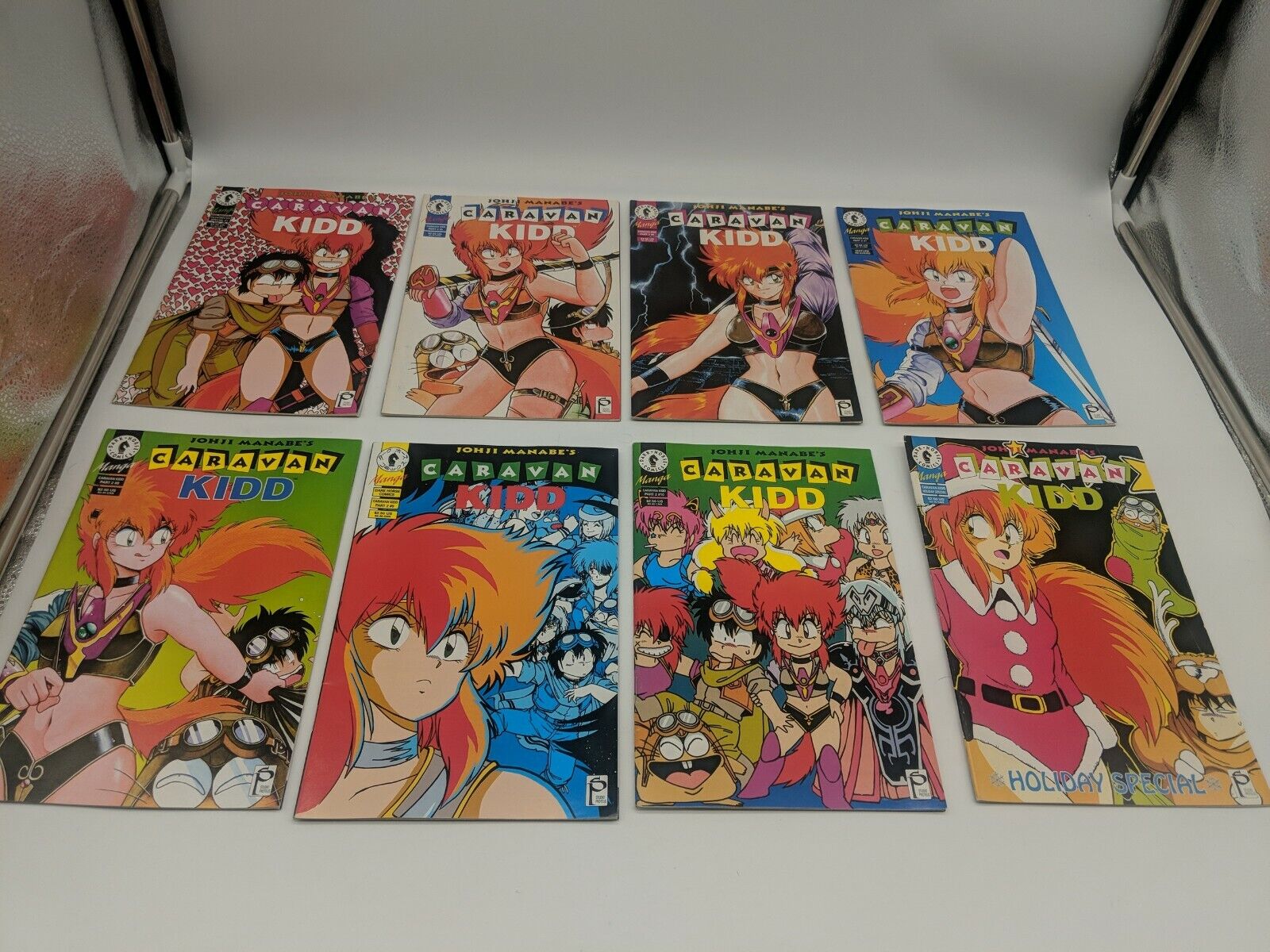 Caravan Kidd Part 2 #1 , 5-10 +Holiday  Comics 1993 Dark horse Comics  Manga
