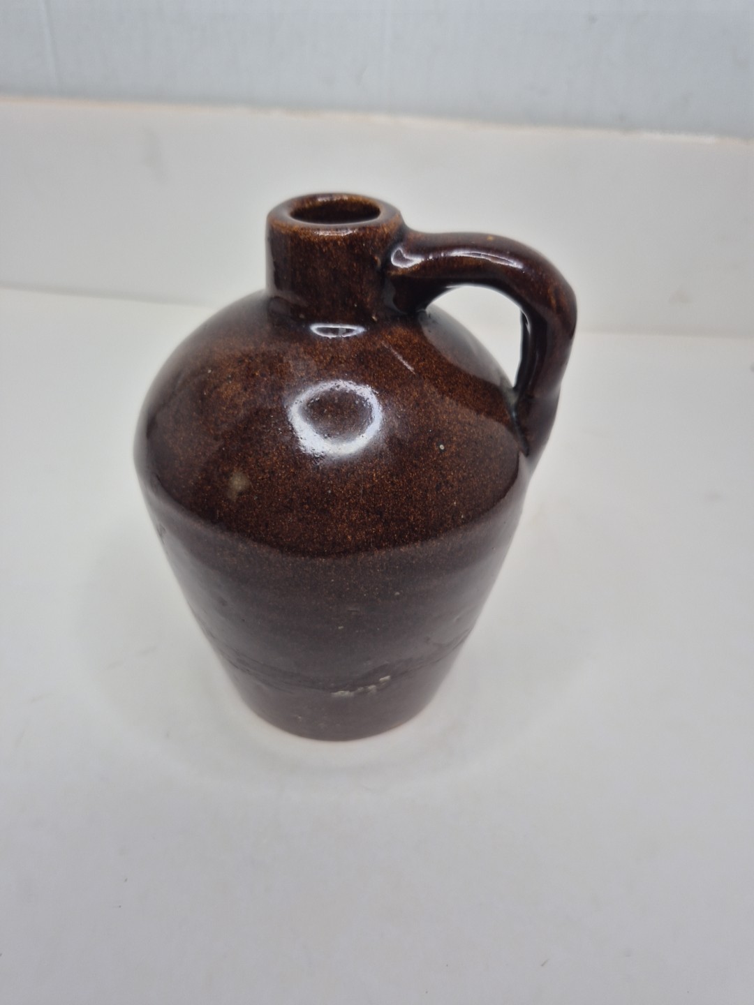 Roycroft Shops Pottery Little  Brown Jug 6\