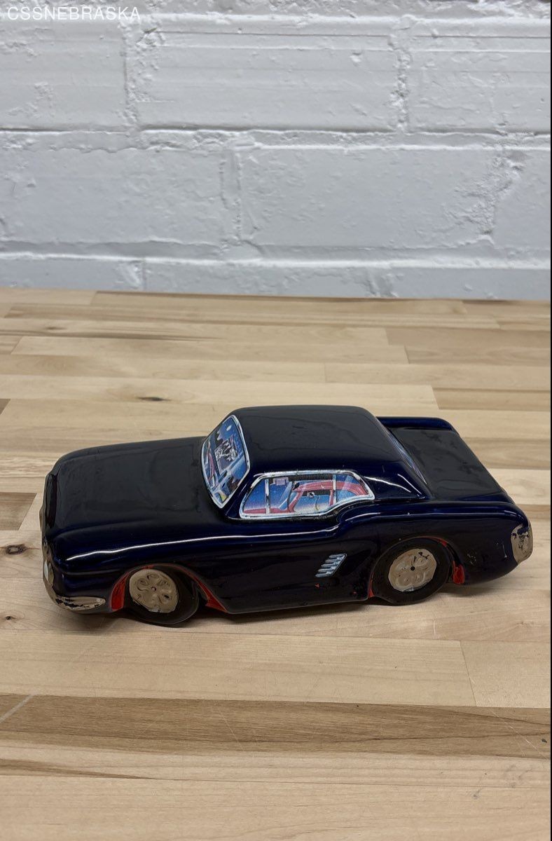 Enesco 1988 Agent Andy Wind Up Musical Mustang Car Plays\