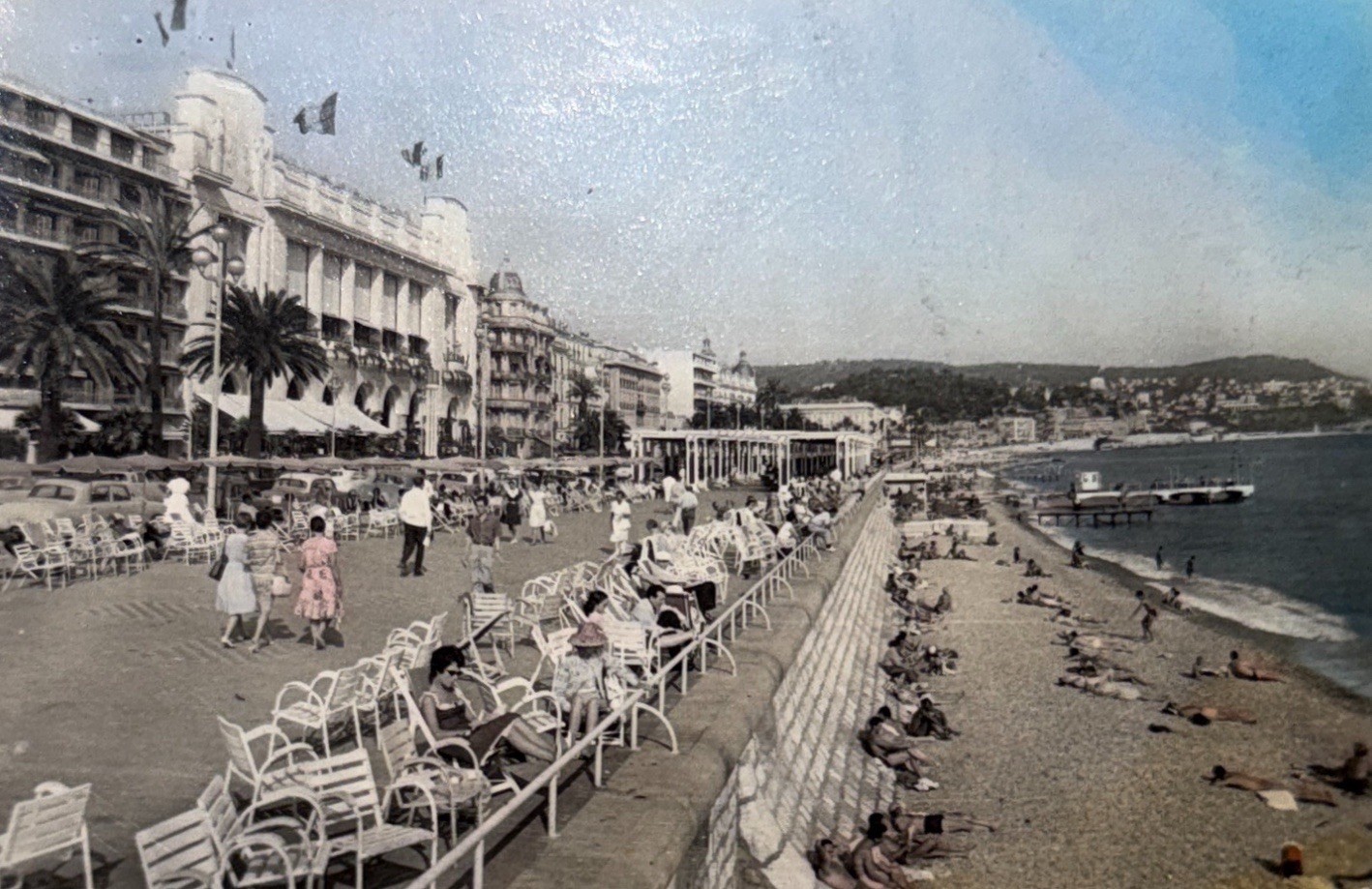 Postcard Postcard - La Cote D Azur - Nice - La Promenade Des Anglais Et