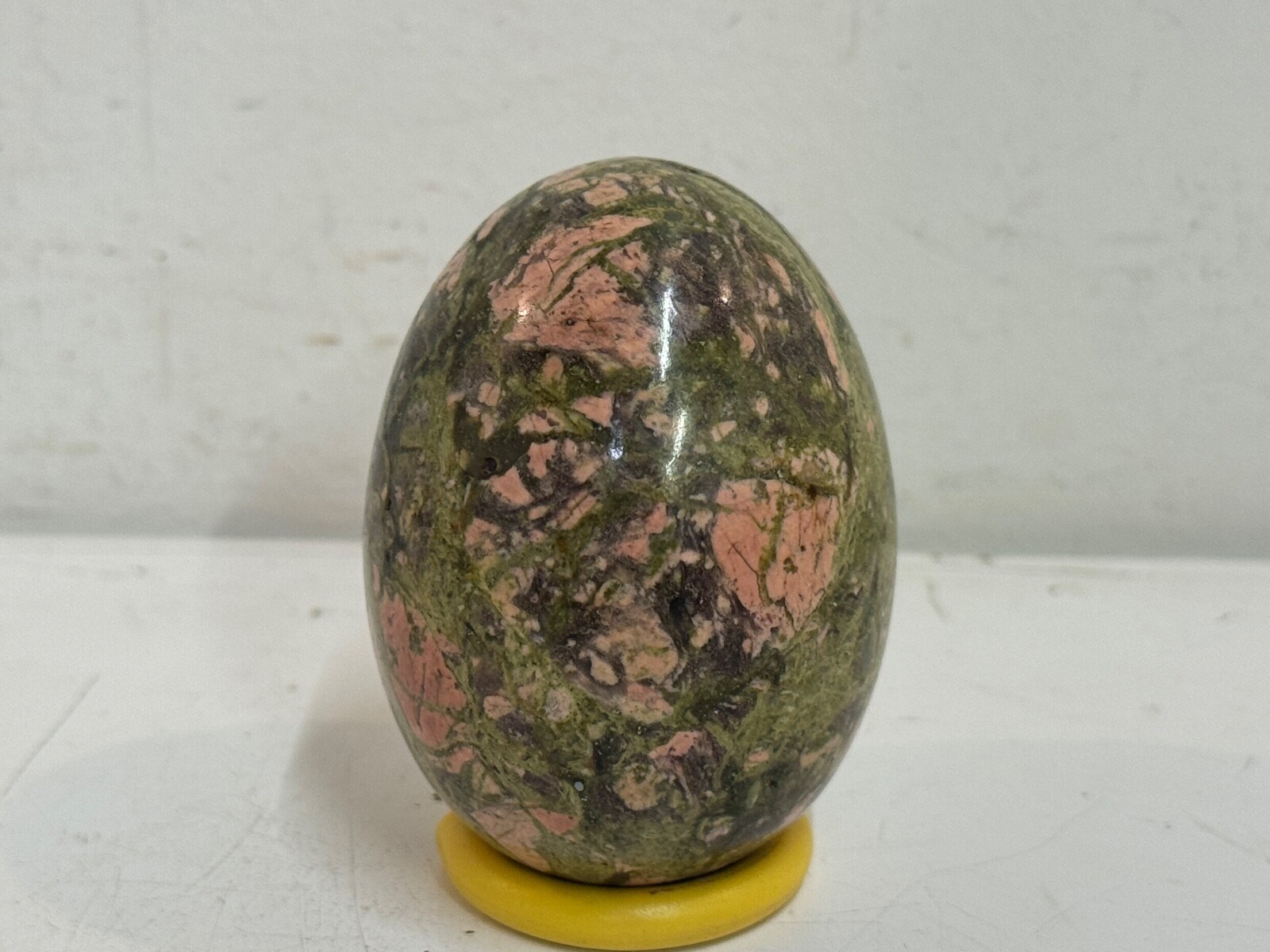 Naural Unakite Crystal Polished (Balance) Gemstone Decorative Egg Naural Unakite Crystal Polished (Balance) Gemstone Decorative Egg