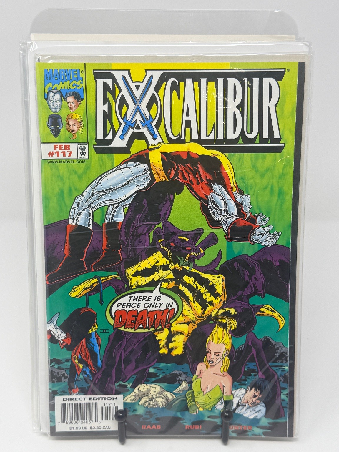 Excalibur #117 Marvel Comics Direct Edition Modern Age