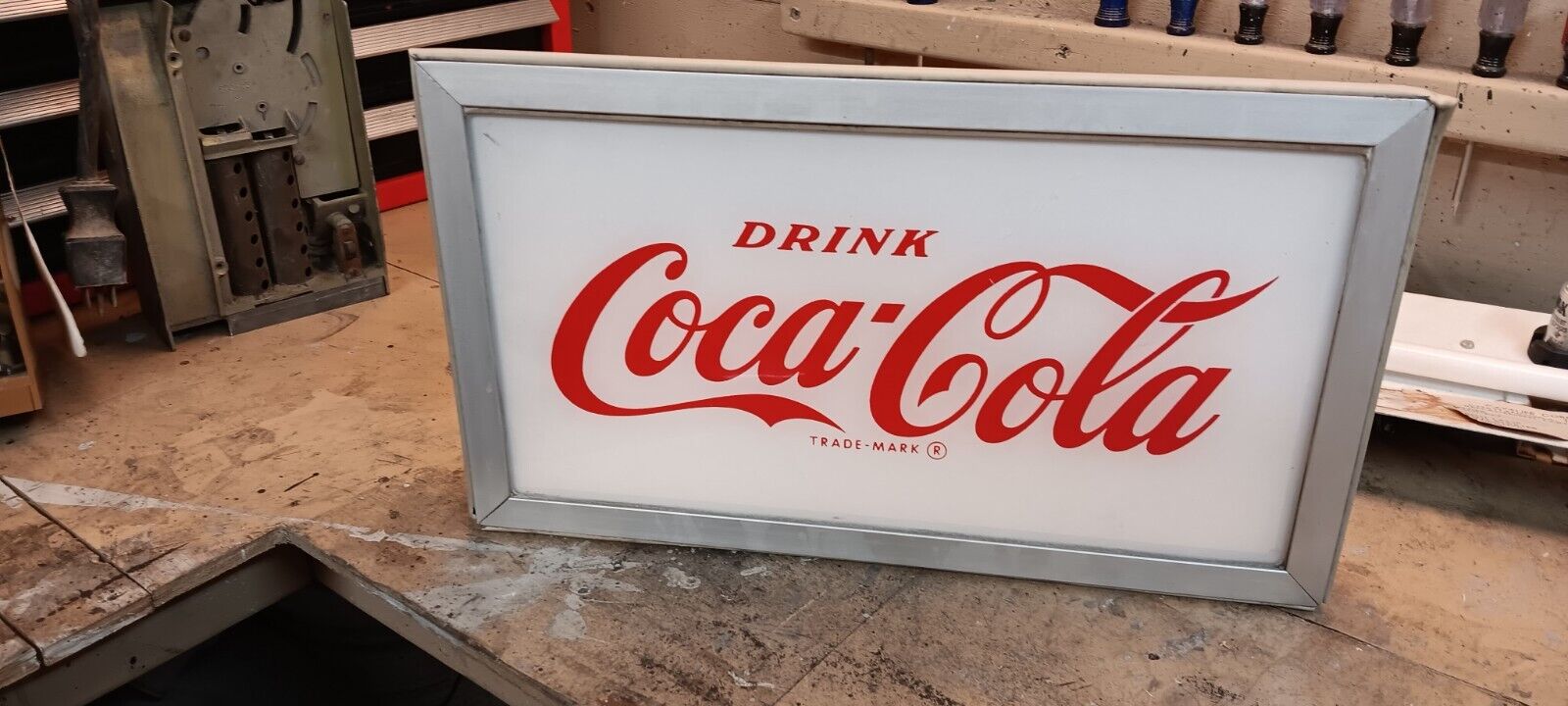 1960s Cavalier Coke Machine Display