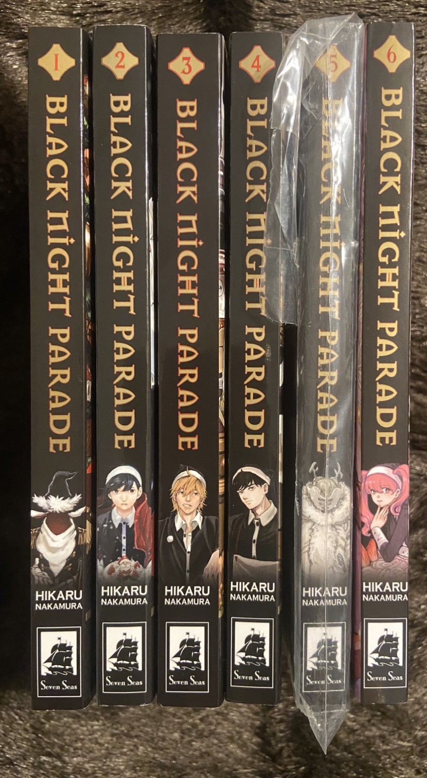 BRAND NEW Seven Seas Hikaru Nakamura Black Night Parade Vol 1-6 English Manga