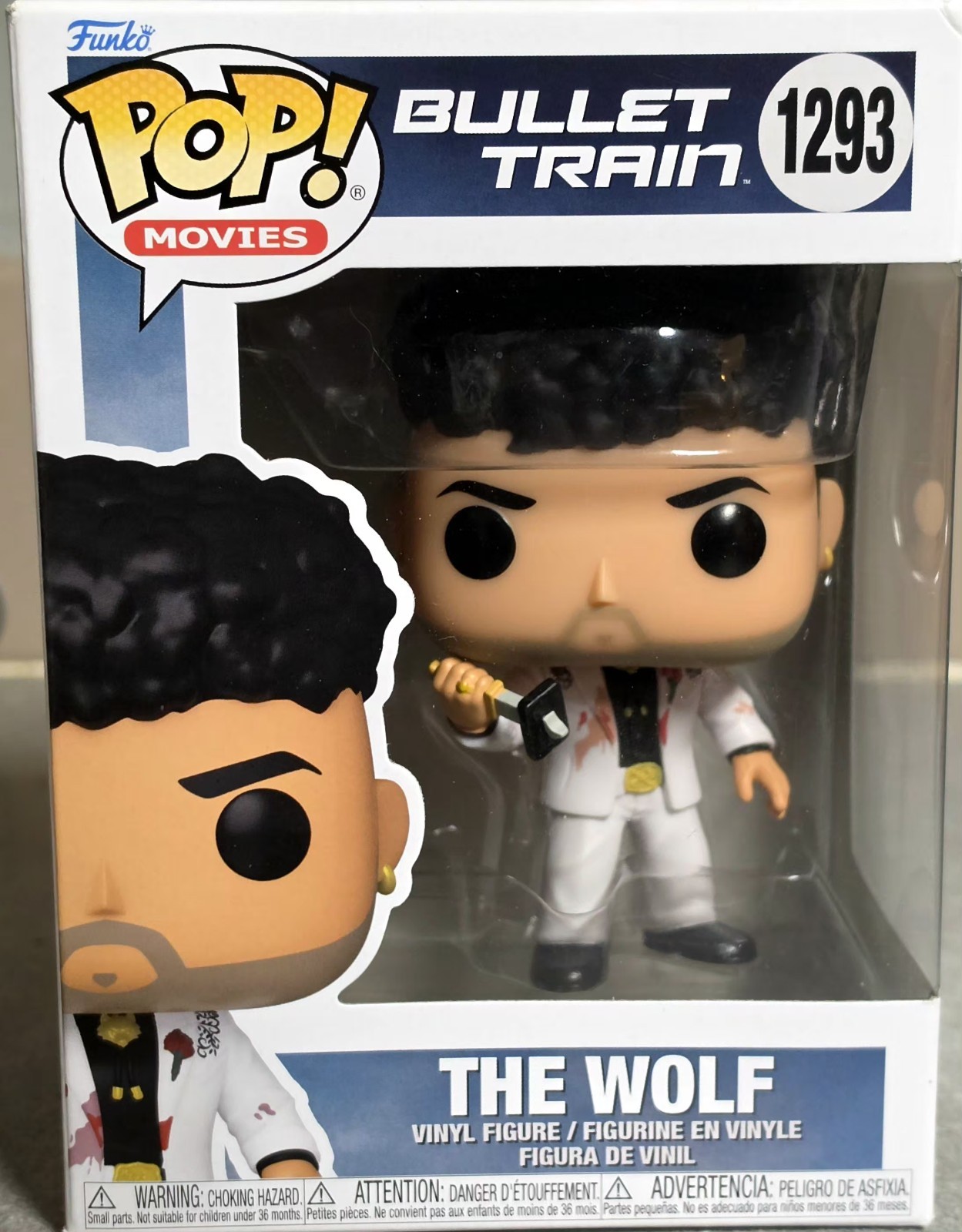 Funko Pop * Bullet Train * The Wolf * Funko #1293 * Vinyl Figure * New *