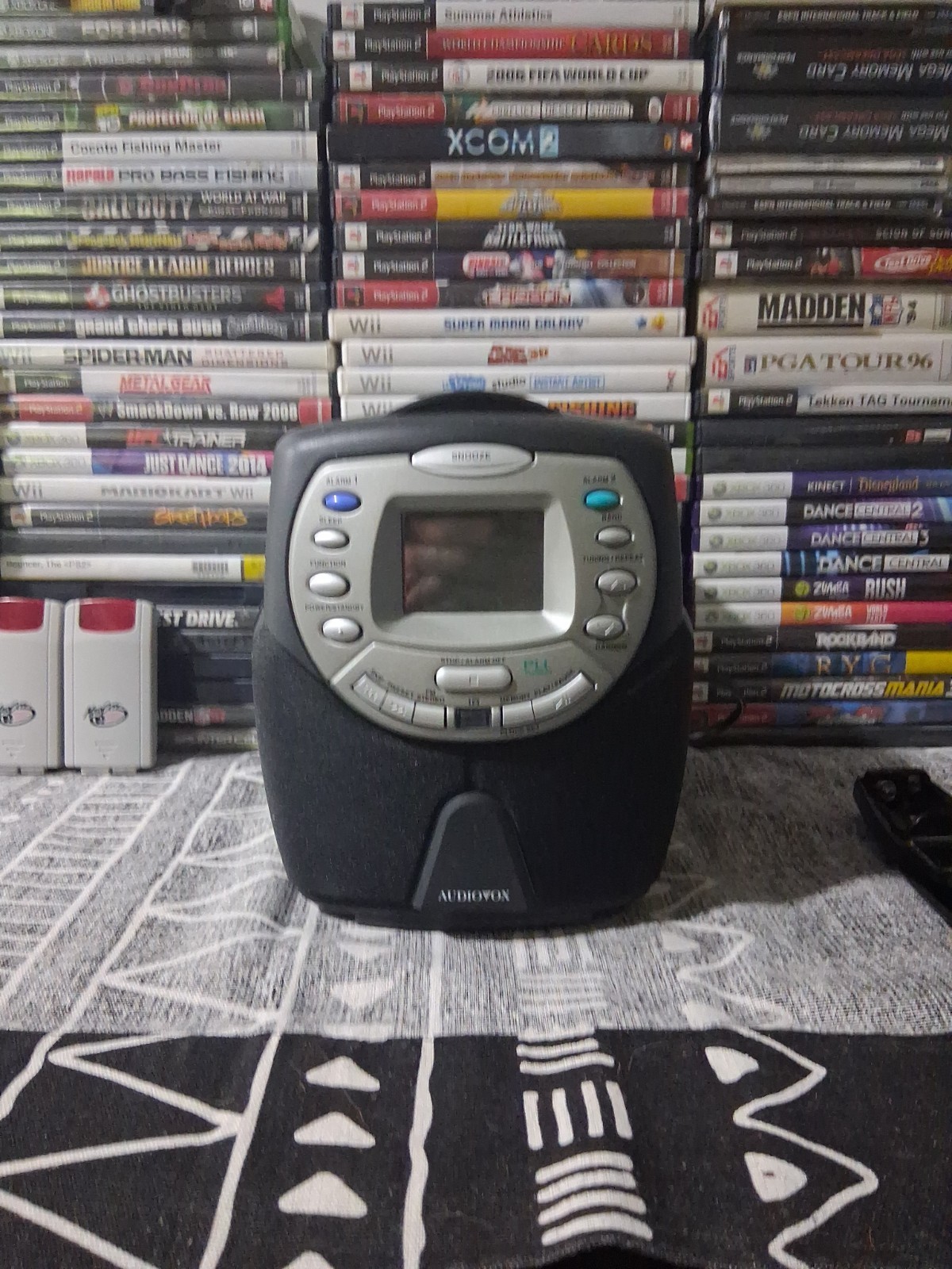 Audiovox CD1167 CD Player Alarm Clock Radio-CD Wake Up--Tested Works Audiovox CD1167 CD Player Alarm Clock Radio-CD Wake Up--Tested Works