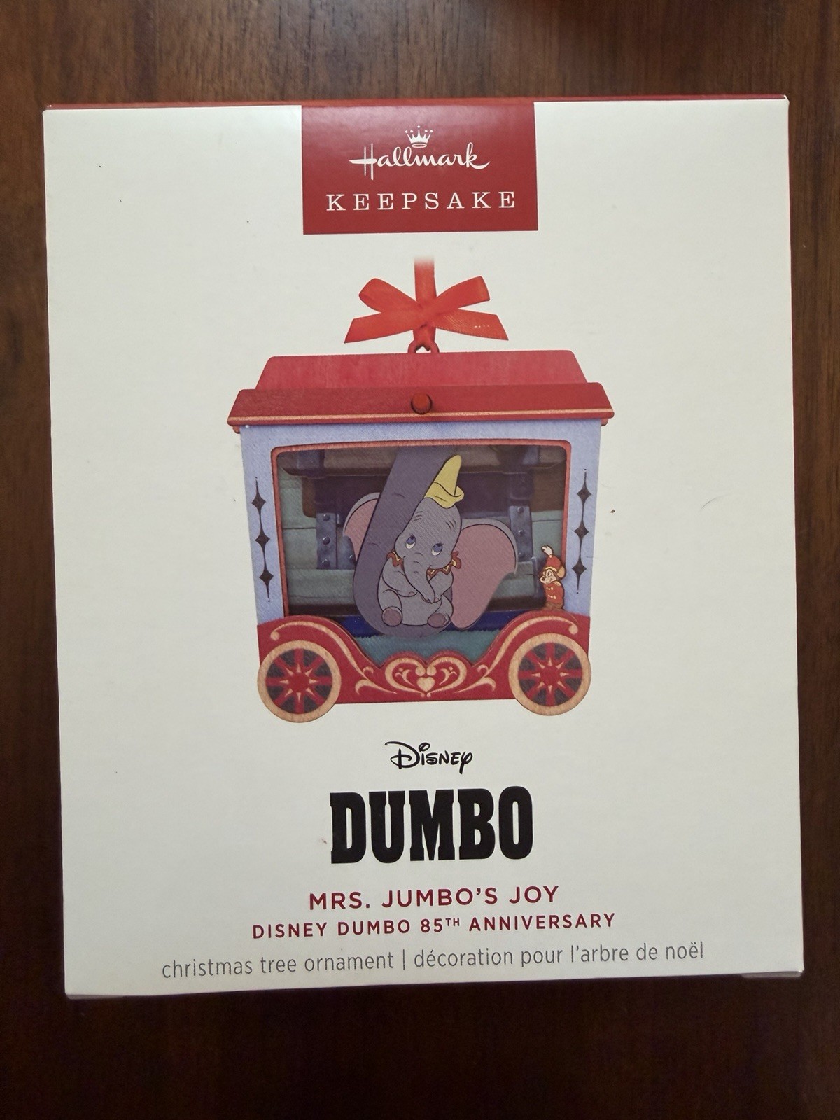 2026 Hallmark Ornament: Disney Dumbo 85th Anniversary Mrs Jumbo’s Joy Papercraft