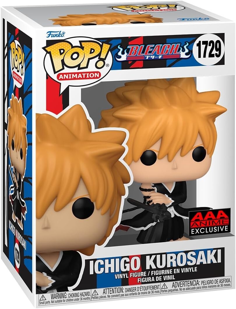 Funko Pop Bleach - Ichigo Kurosaki (Dangai)  (AAA Anime Exclusive) w/ Protector