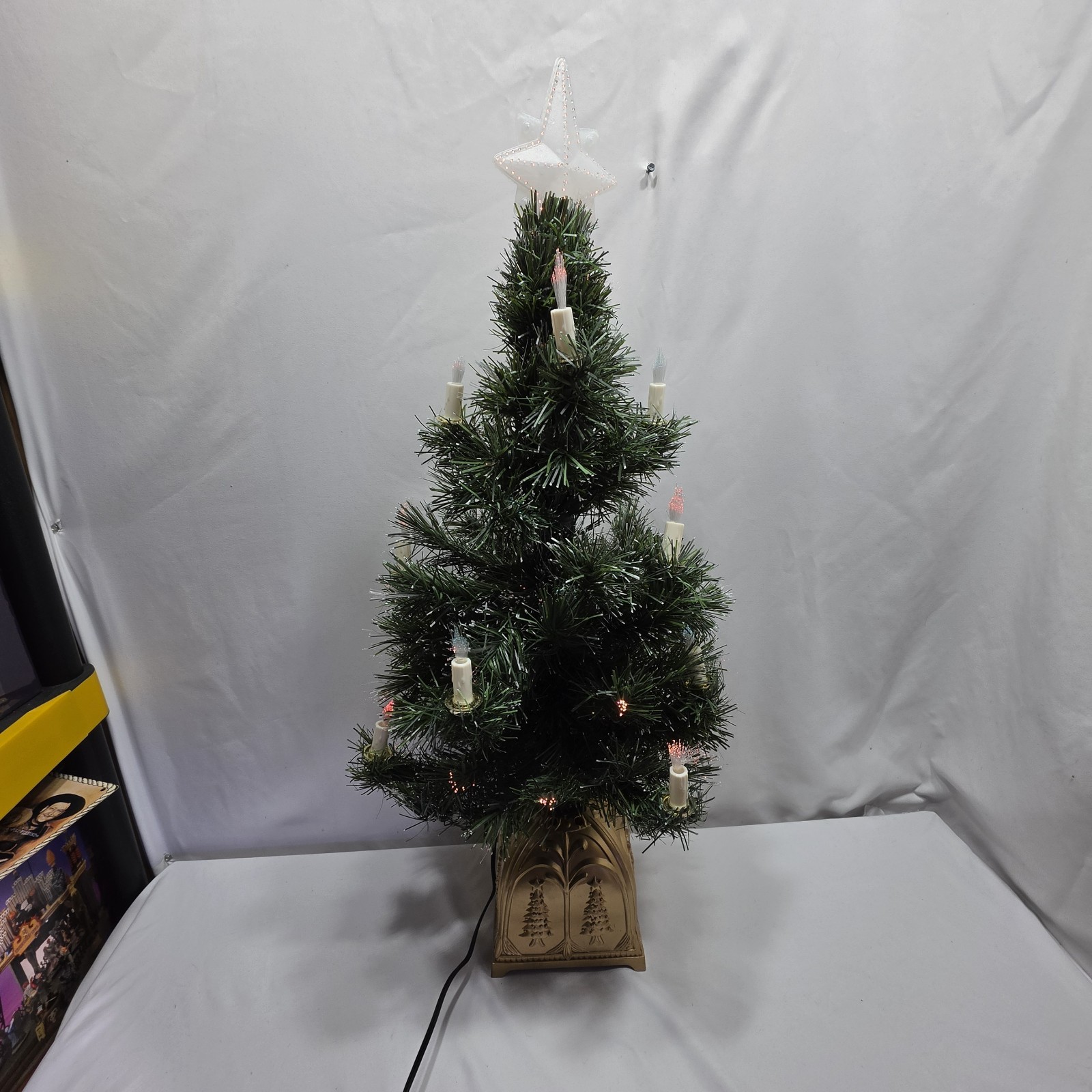 Vintage Puleo Fiber Optic Christmas Tree 32\