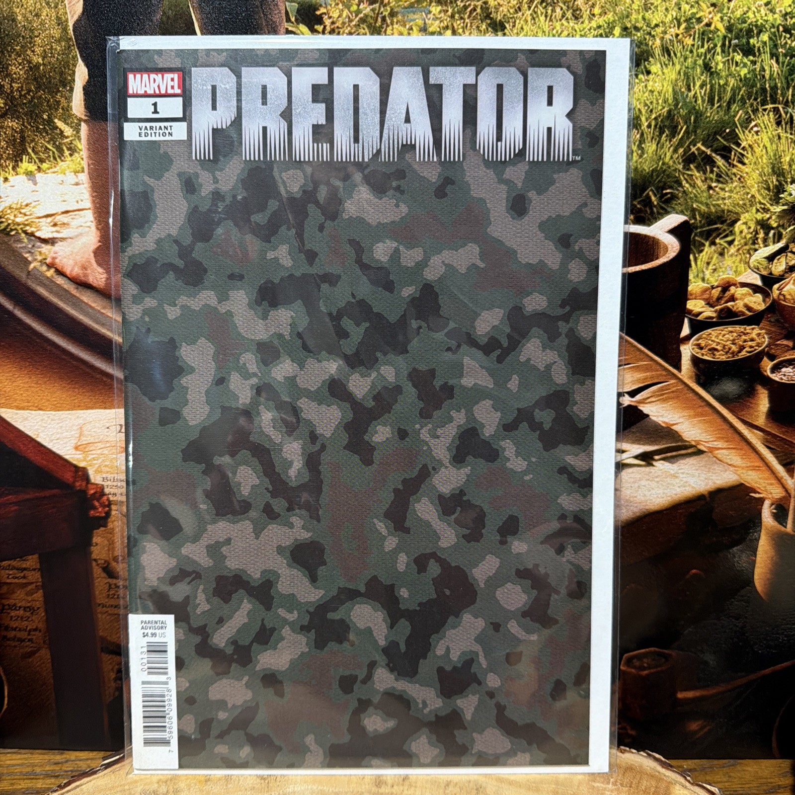 (2022) MARVEL COMICS PREDATOR #1 CAMOUFLAGE 1:200 VARIANT COVER