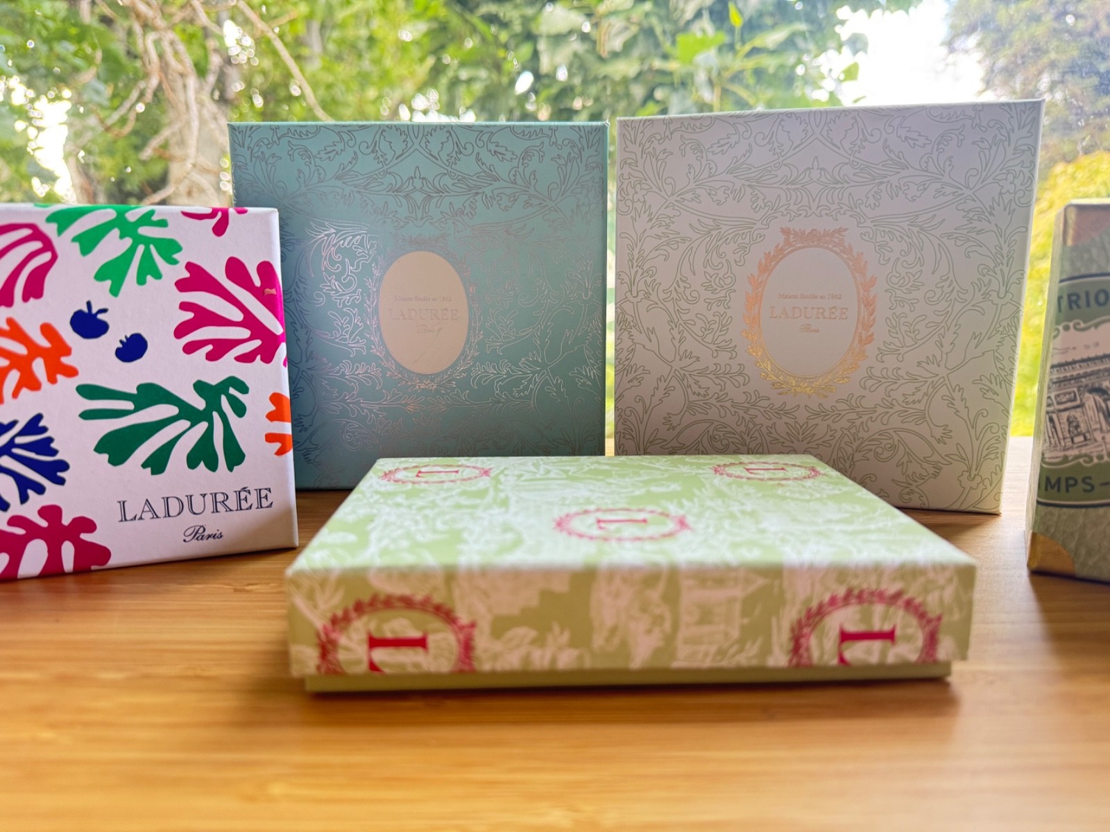 x5 Laduree boxes