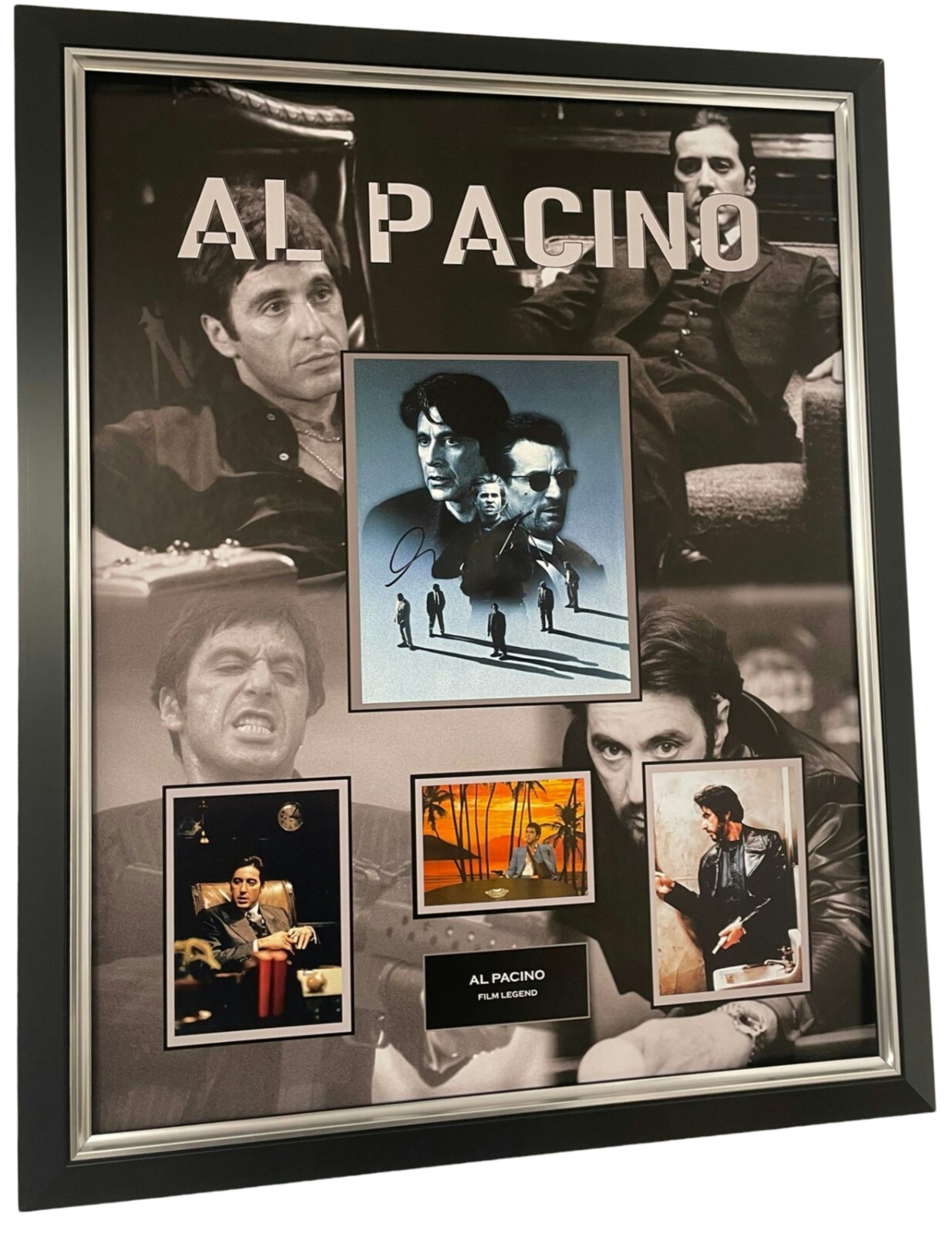 Al Pacino Signed Photo  Picture MONTAGE OF GREAT MOVIES SCARFACE GODFATHER ETC