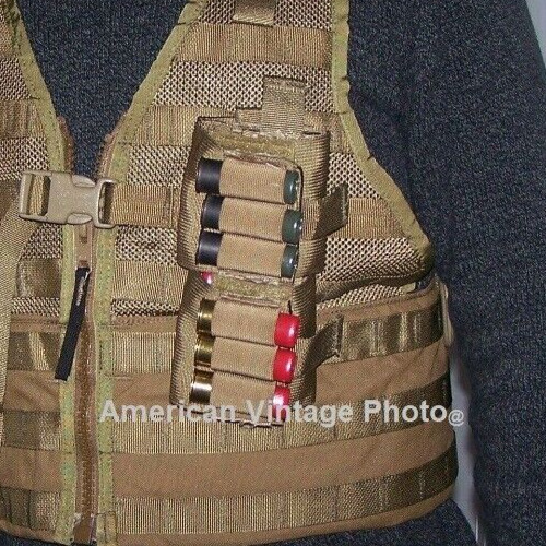 Pouch Shotgun Military Ammo Shell Case 12 GA Breacher MOLLE FSBE Made in USA
