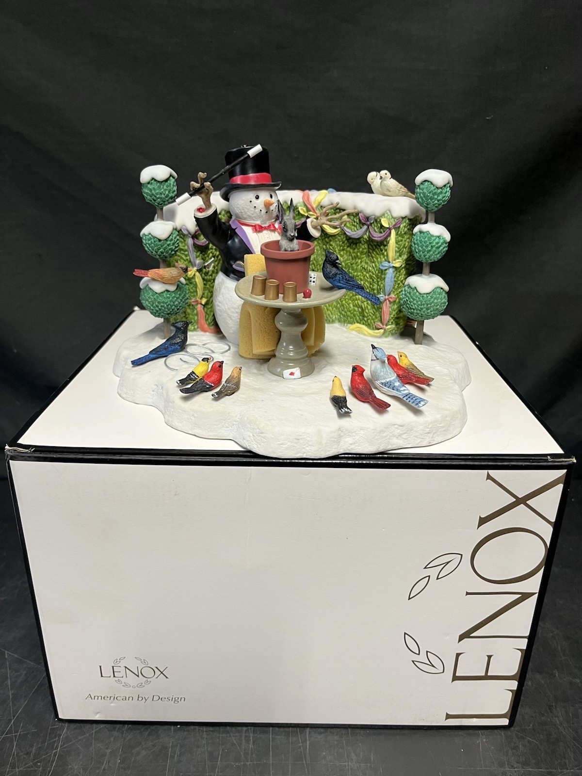 Lenox American By Design The Amazing Snowdini Light Up Christmas Decoration