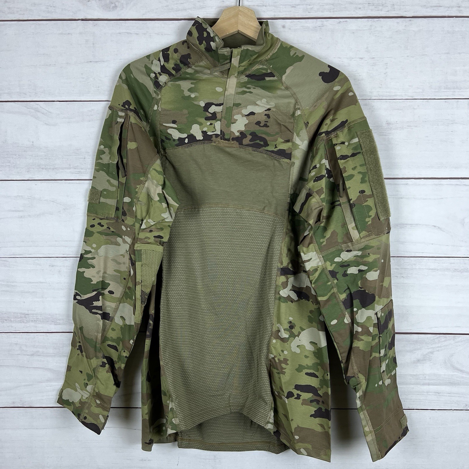 USGI Advanced Combat Shirt Mens Large Multicam Flame Resistant Made in USA USGI Advanced Combat Shirt Mens Large Multicam Flame Resistant Made in USA