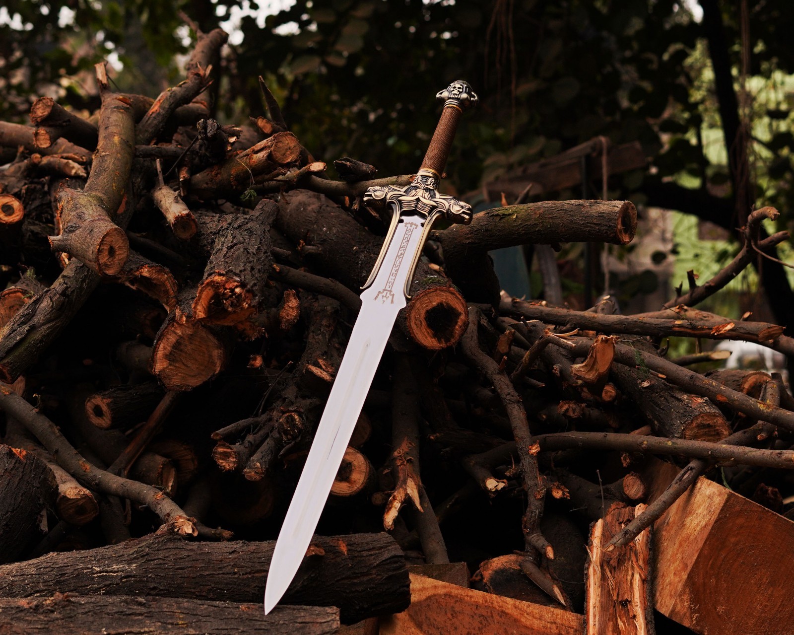 Conan Atlantean Sword Replica, Handmade Fantasy Sword, Stainless Steel Sword