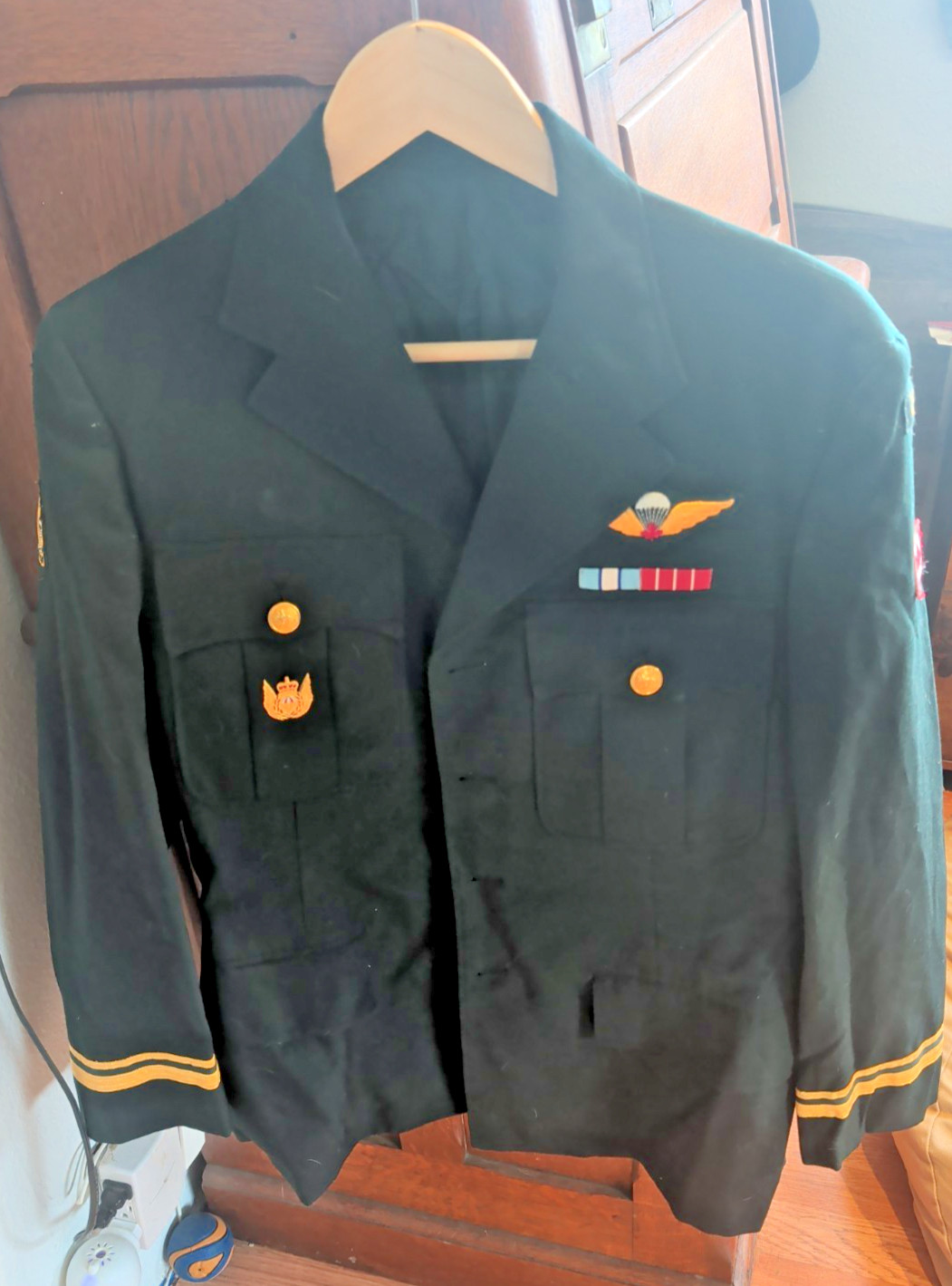 Canadian Special  Service Force Army Officer Uniform Jacket 1971