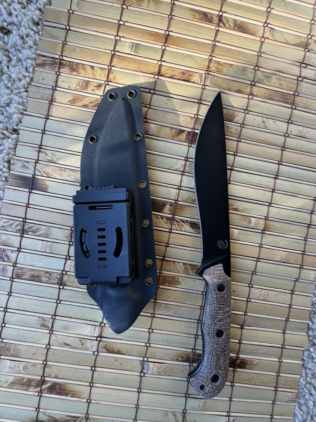 Bastinelli Creations Silence Large Fixed Knife - in Excellent condition