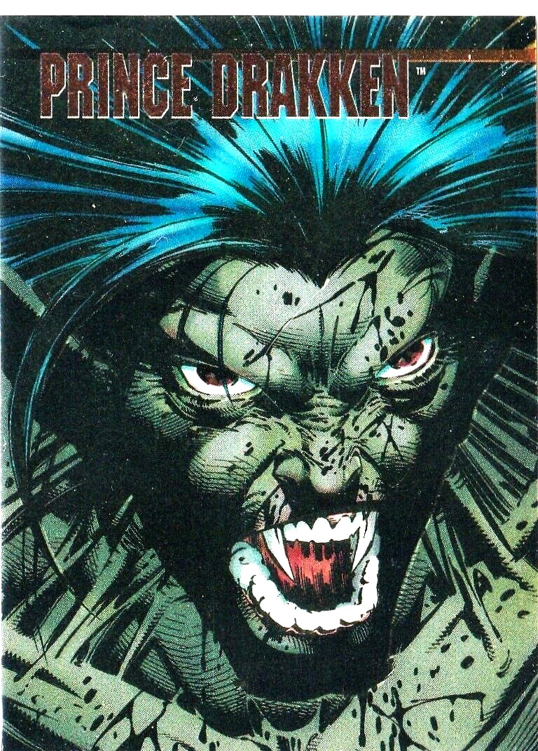 Prince Drakken (1994, IMAGE Comic) WILDSTORM SET 1 CHROME - CARD #95