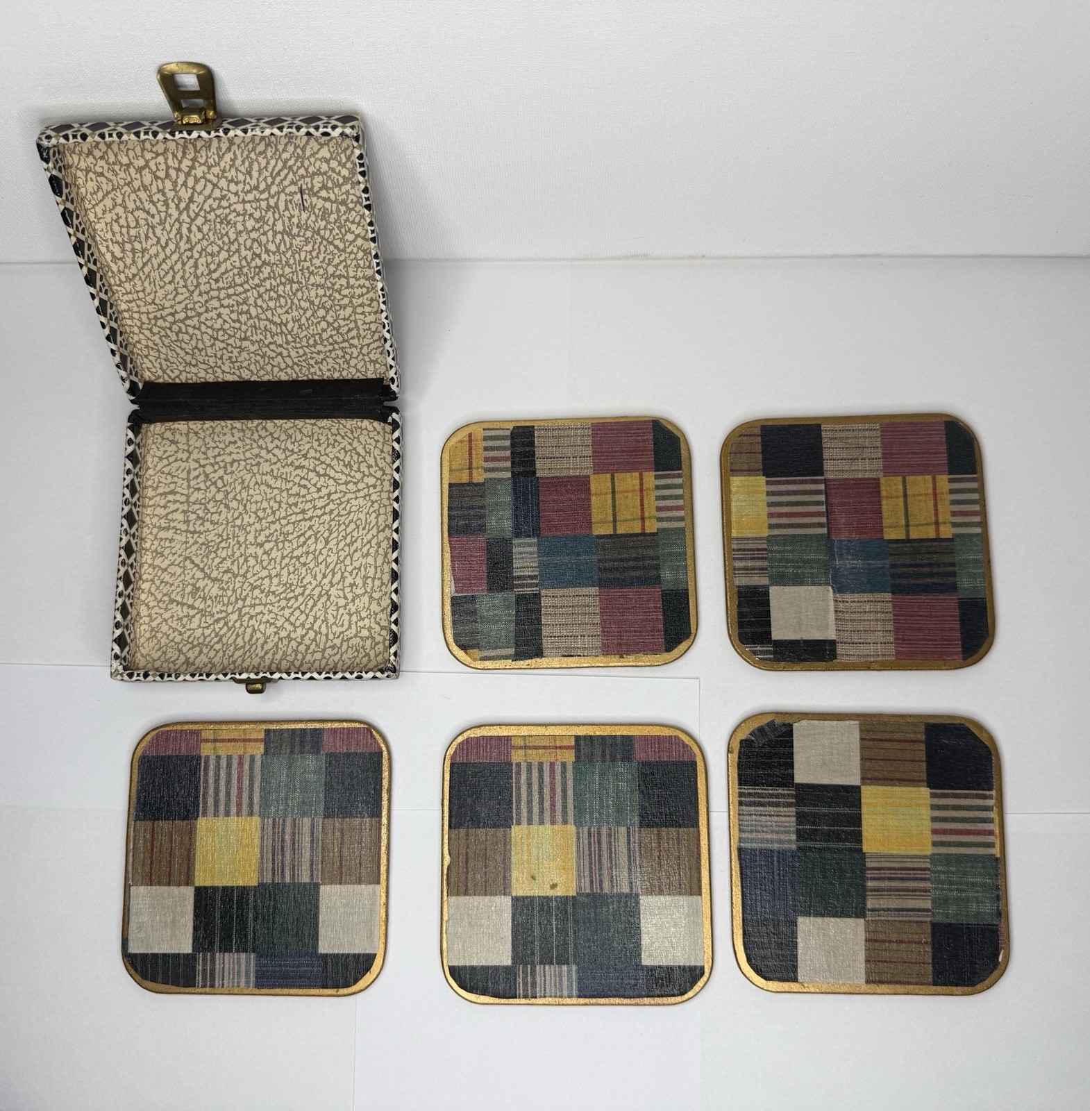 VINTAGE NOS WIN-EL-WARE Table Mats Coasters - Made in England - Cup coasters