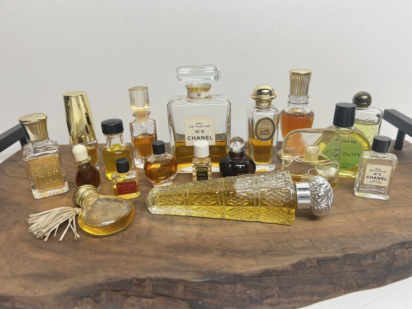 vintage miniature perfume bottles lot