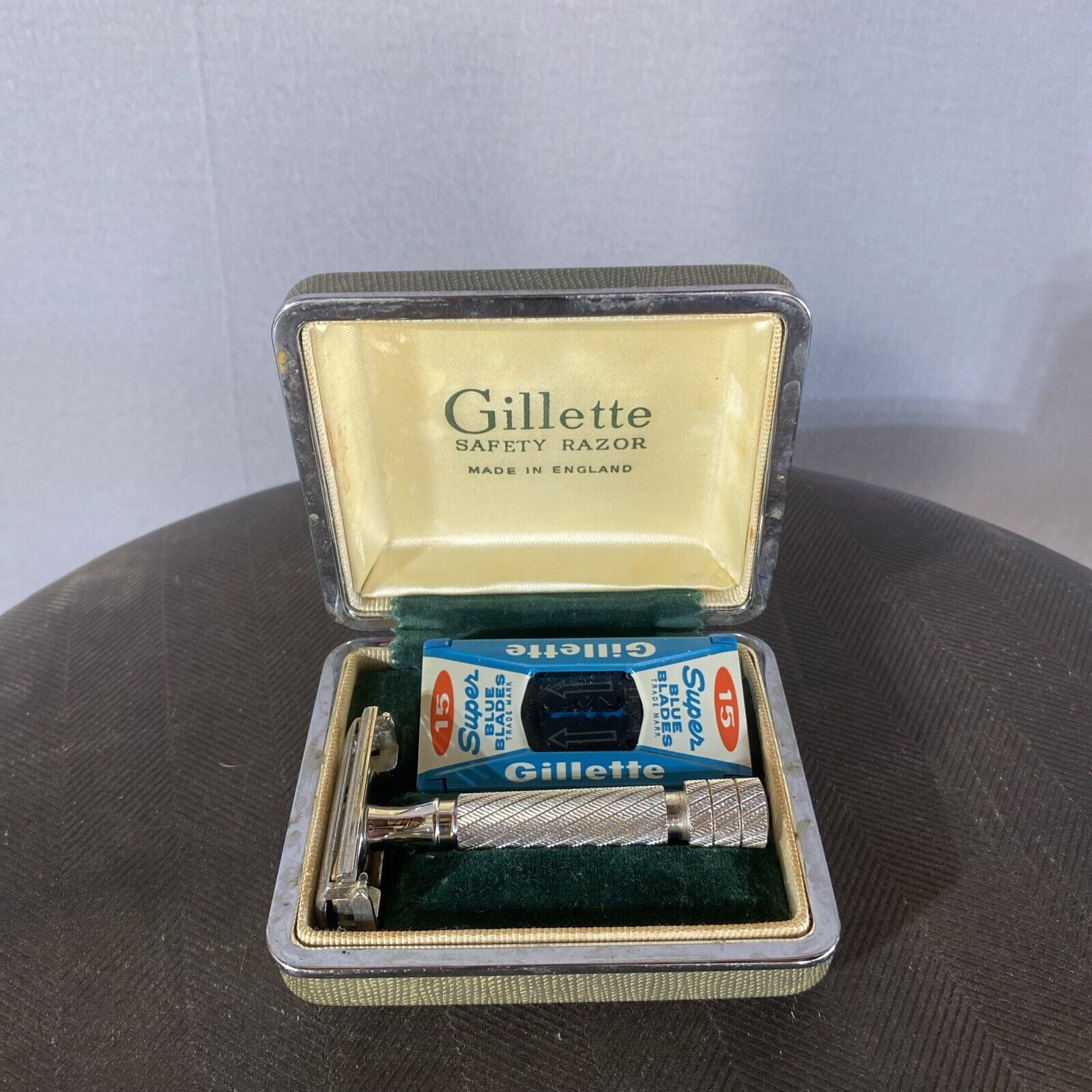 Vintage Gillette President TTO DE Razor Speed 15 England
